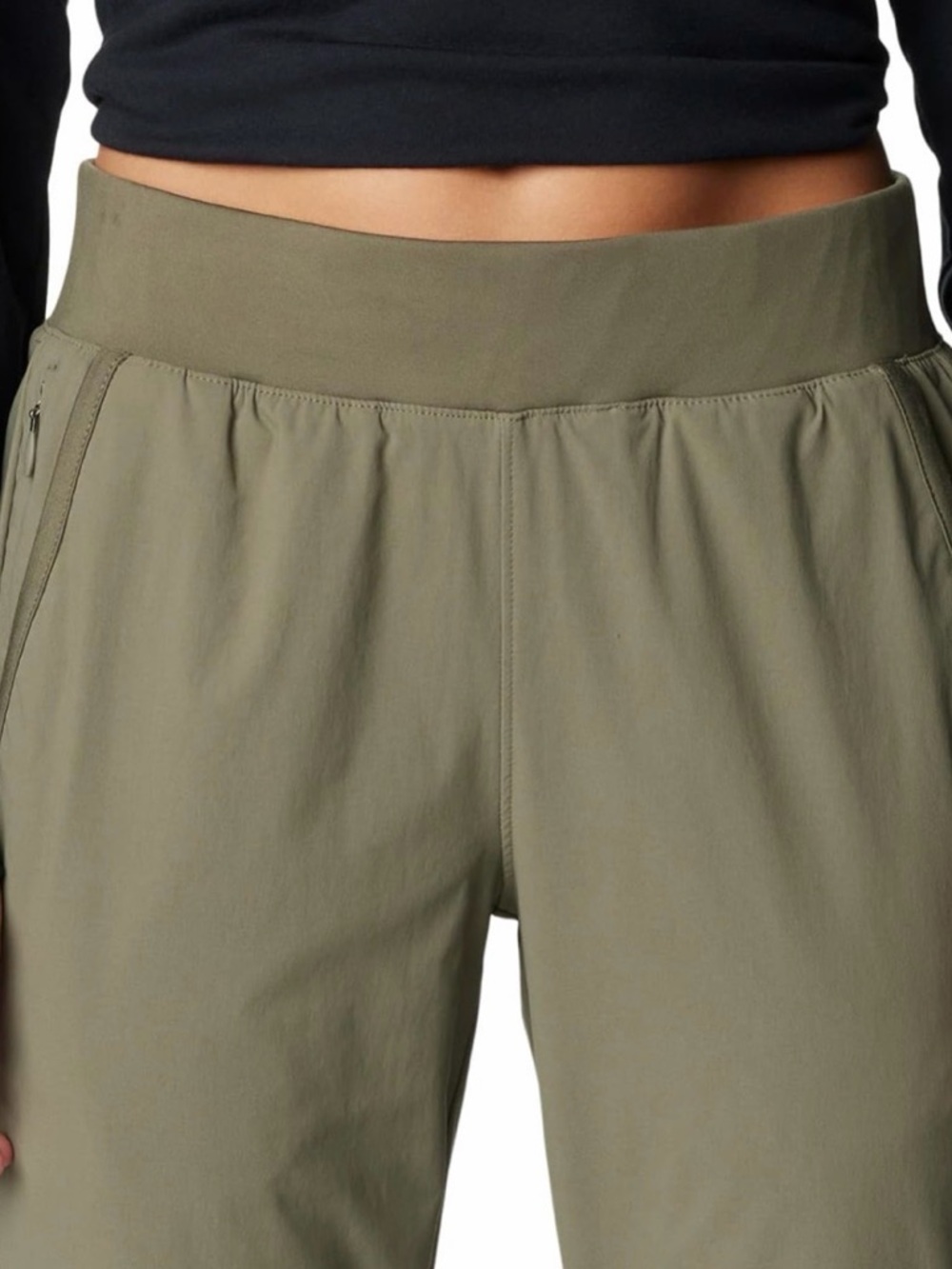 Like New Columbia Leslie Falls Pant in Stone Green